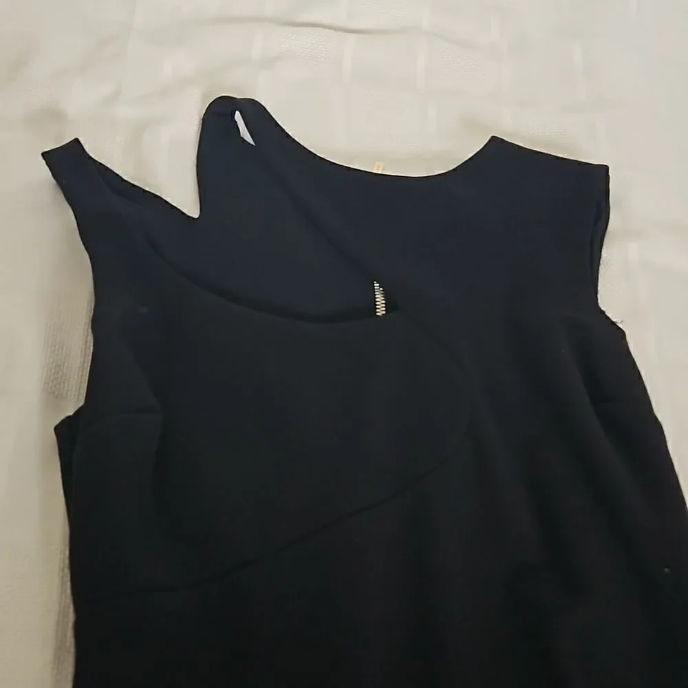 Marciano Ladies Bodycon Cut Out Midi Dress Small Black - Picture 12 of 16